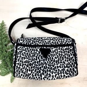 Guess Faux Leather Animal Print Crossbody Bag NWOT